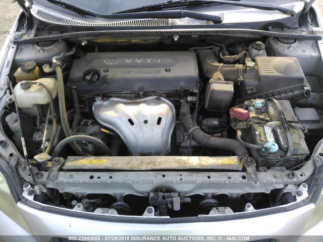 JTKDE167X70167529 - 2007 TOYOTA SCION TC 银色 照片 10