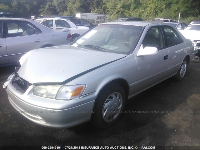 4T1BG22K41U071478 - 2001 TOYOTA CAMRY CE/LE/XLE 银色 照片 2