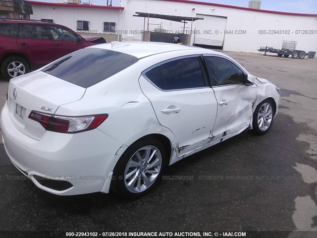 19UDE2F30HA003780 - 2017 ACURA ILX WATCH PLUS WHITE photo 4