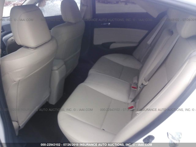 19UDE2F30HA003780 - 2017 ACURA ILX WATCH PLUS WHITE photo 8