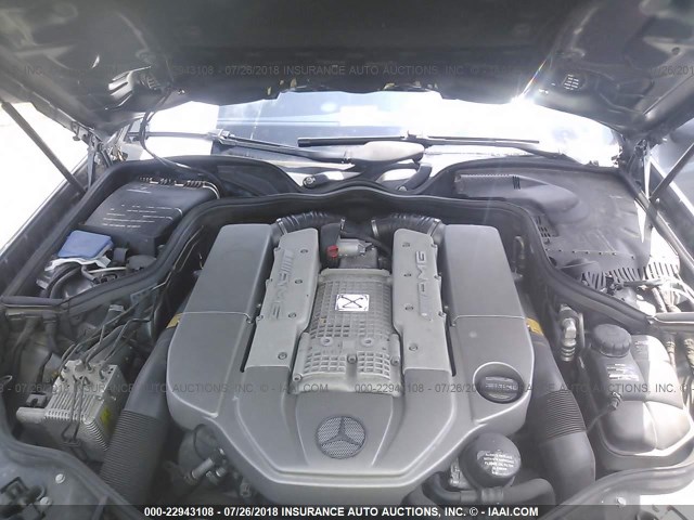 WDBUF76J45A747139 - 2005 MERCEDES-BENZ E 55 AMG ფერფლისფერი ფოტო 10