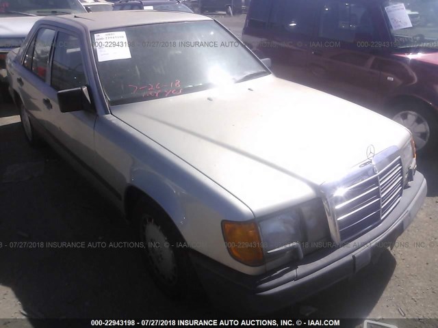 WDBEA30D2KB024233 - 1989 MERCEDES-BENZ 300 E GOLD photo 1