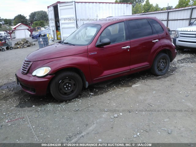 3A4FY58B06T311911 - 2006 CHRYSLER PT CRUISER TOURING MAROON photo 2