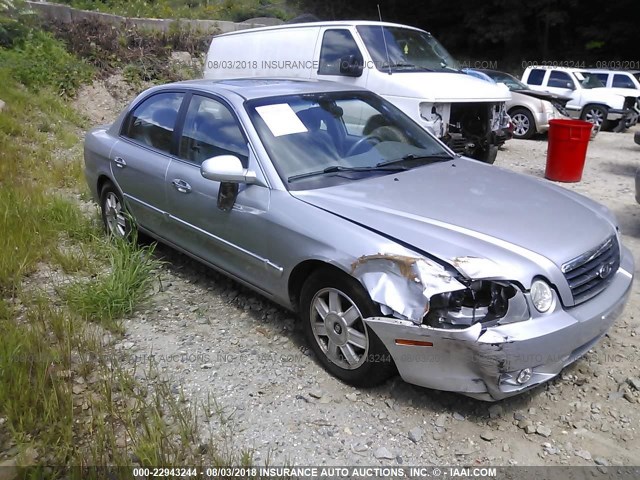 KNAGD126X65464187 - 2006 KIA OPTIMA LX/EX SILVER photo 1