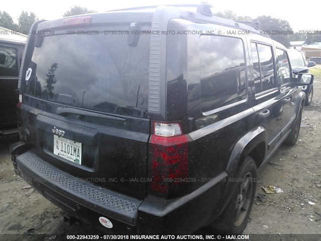 1J8HH48N96C226511 - 2006 JEEP COMMANDER 黑色 照片 4