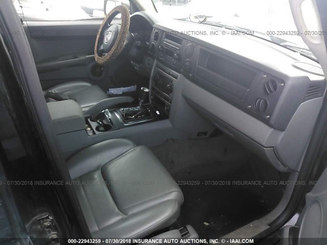 1J8HH48N96C226511 - 2006 JEEP COMMANDER 黑色 照片 5