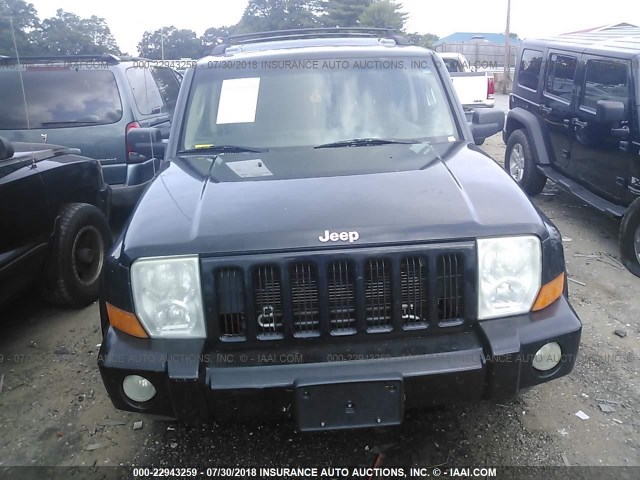 1J8HH48N96C226511 - 2006 JEEP COMMANDER 黑色 照片 6