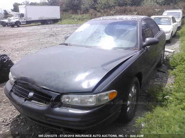 2G4WB55K721128914 - 2002 BUICK REGAL LS GRAY photo 2
