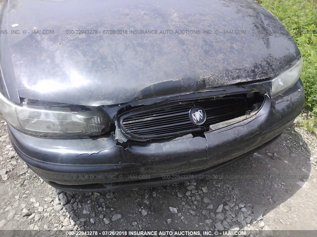 2G4WB55K721128914 - 2002 BUICK REGAL LS GRAY photo 6