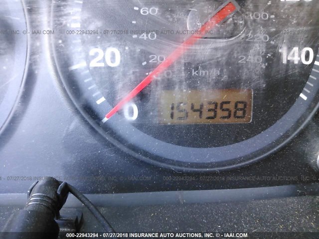 1HGEM21144L044599 - 2004 HONDA CIVIC DX VP BLACK photo 7