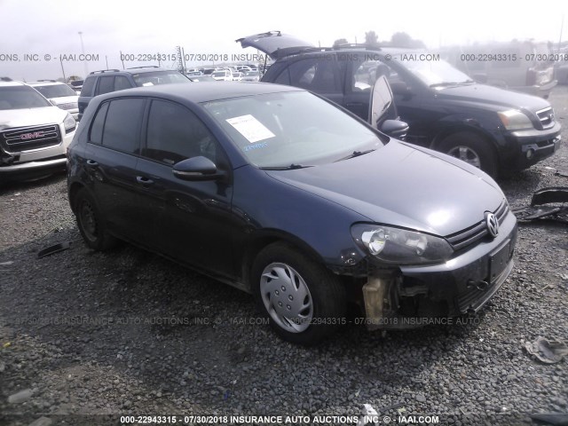 WVWDB7AJ4EW005993 - 2014 VOLKSWAGEN GOLF GRAY photo 1