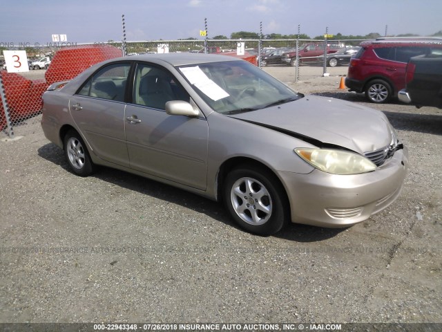 4T1BE32K46U667550 - 2006 TOYOTA CAMRY LE/XLE/SE BEIGE photo 1