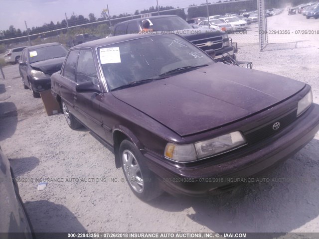 4T1SV21E0MU386283 - 1991 TOYOTA CAMRY DLX MAROON photo 1