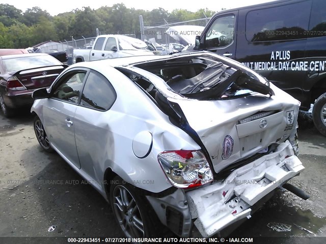JTKDE177860099079 - 2006 TOYOTA SCION TC 银色 照片 3