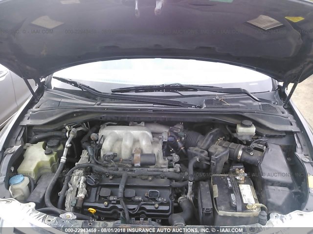 JN8AZ08W63W200454 - 2003 NISSAN MURANO SL/SE BLACK photo 10