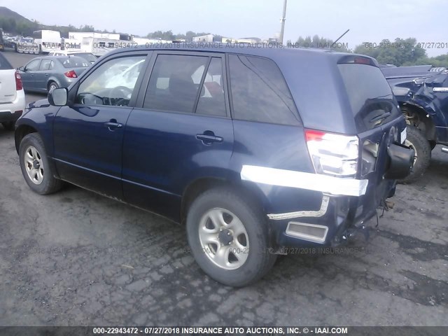 JS3TD0D29B4100317 - 2011 SUZUKI GRAND VITARA PREMIUM BLUE photo 3