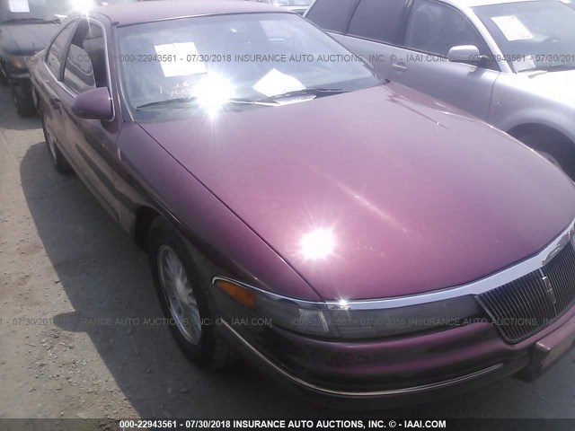 1LNLM91V1PY688730 - 1993 LINCOLN MARK VIII BURGUNDY photo 1