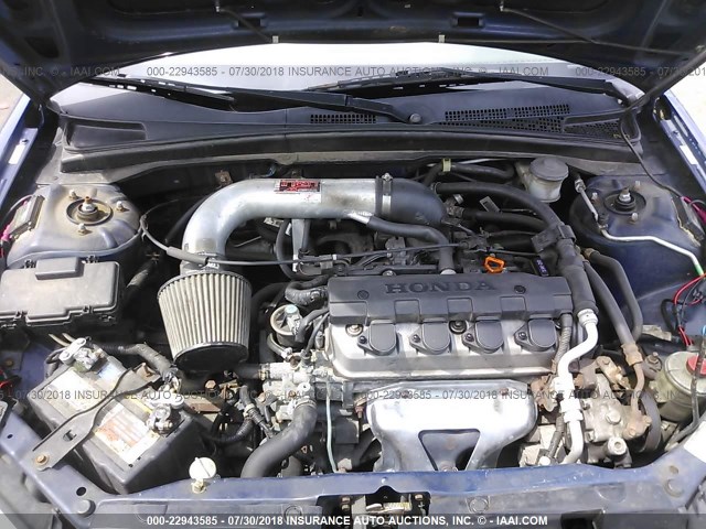 2HGES16395H512111 - 2005 HONDA CIVIC DX VP 蓝色 照片 10