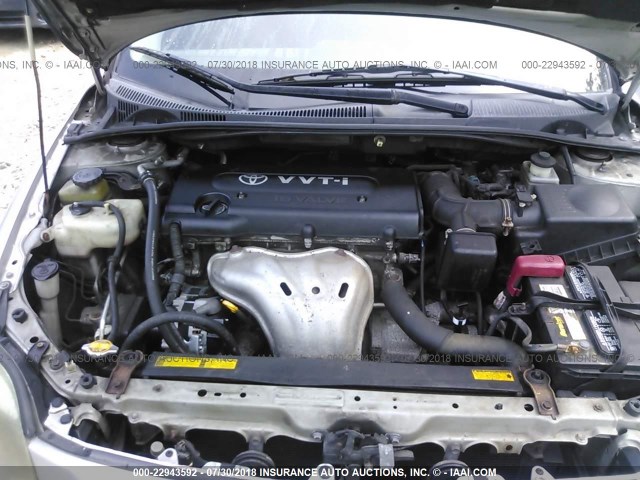 JTKDE177X70204013 - 2007 TOYOTA SCION TC 银色 照片 10