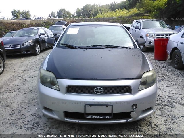 JTKDE177X70204013 - 2007 TOYOTA SCION TC 银色 照片 6