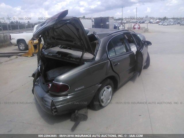 1G4HR54K9YU120994 - 2000 BUICK LESABRE LIMITED TAN photo 4