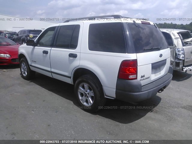 1FMZU62K44UA13017 - 2004 FORD EXPLORER XLS/XLS SPORT WHITE photo 3