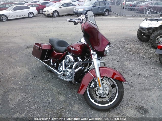 1HD1KB4129Y607088 - 2009 HARLEY-DAVIDSON FLHX RED photo 1