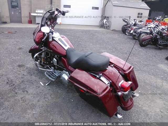 1HD1KB4129Y607088 - 2009 HARLEY-DAVIDSON FLHX RED photo 3