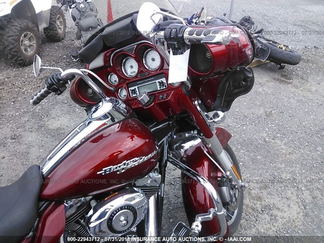 1HD1KB4129Y607088 - 2009 HARLEY-DAVIDSON FLHX RED photo 5