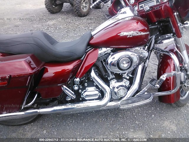 1HD1KB4129Y607088 - 2009 HARLEY-DAVIDSON FLHX RED photo 8