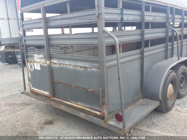 1C9TA216XX1140239 - 1999 CIRCLE W ENCLOSED STOCK TRAILER  Unknown photo 8