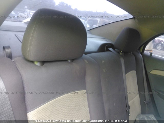 1G1ZB5E08CF276833 - 2012 CHEVROLET MALIBU LS Qızıl foto 8