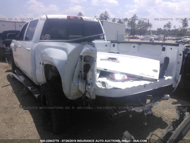 3GTU2UEC2FG273855 - 2015 GMC SIERRA K1500 SLE WHITE photo 3