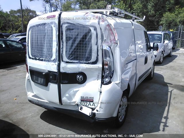 ZFBERFBT7F6952797 - 2015 RAM PROMASTER CITY SLT 白色 照片 4