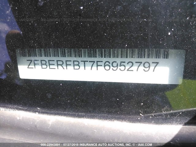 ZFBERFBT7F6952797 - 2015 RAM PROMASTER CITY SLT 白色 照片 9