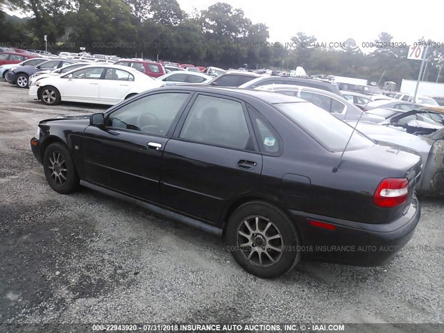 YV1VS27533F992840 - 2003 VOLVO S40 1.9T BLACK photo 3