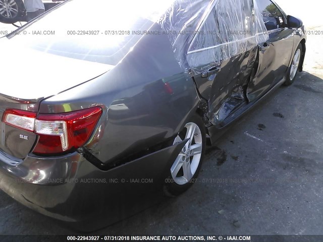 4T1BF1FK4CU054884 - 2012 TOYOTA CAMRY SE/LE/XLE GRAY photo 5