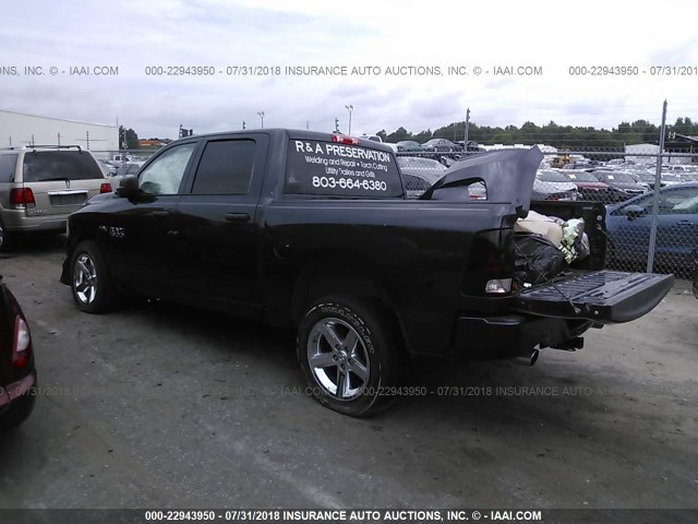 3C6RR6KT4HG783085 - 2017 RAM 1500 ST BLACK photo 3