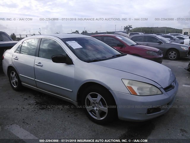 JHMCN36465C013981 - 2005 HONDA ACCORD HYBRID SILVER photo 6