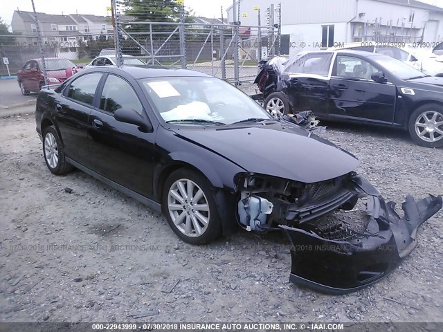 1C3EL36R45N629182 - 2005 CHRYSLER SEBRING SPECIAL BLACK photo 1