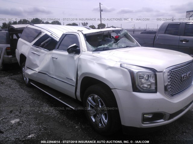 1GKS2JKJ0FR151346 - 2015 GMC YUKON XL DENALI WHITE photo 6