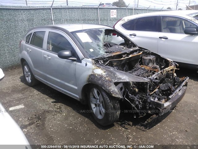 1B3CB3HAXBD118110 - 2011 DODGE CALIBER MAINSTREET SILVER photo 1