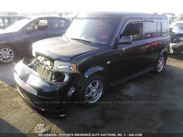 JTLKT324664041174 - 2006 TOYOTA SCION XB 黑色 照片 2