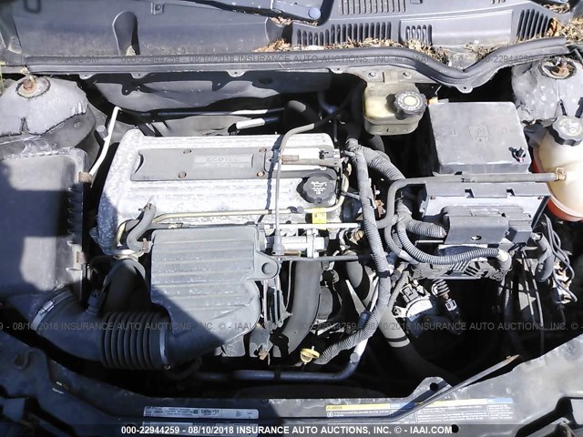 1G8AJ52FX3Z166553 - 2003 SATURN ION LEVEL 2 GOLD photo 10