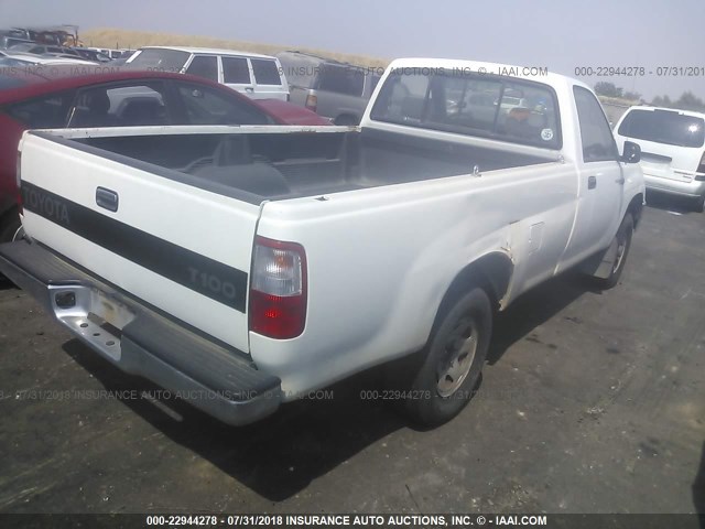 JT4VD20A6P0007737 - 1993 TOYOTA T100 WHITE photo 4