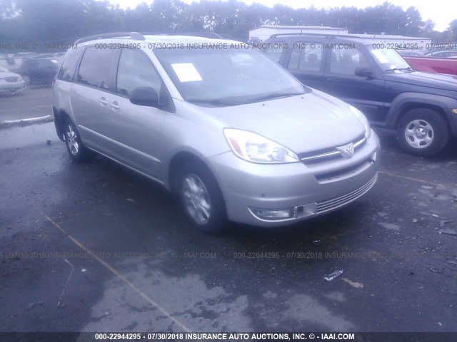 5TDBA22C55S042418 - 2005 TOYOTA SIENNA XLE/XLE LIMITED SILVER photo 1