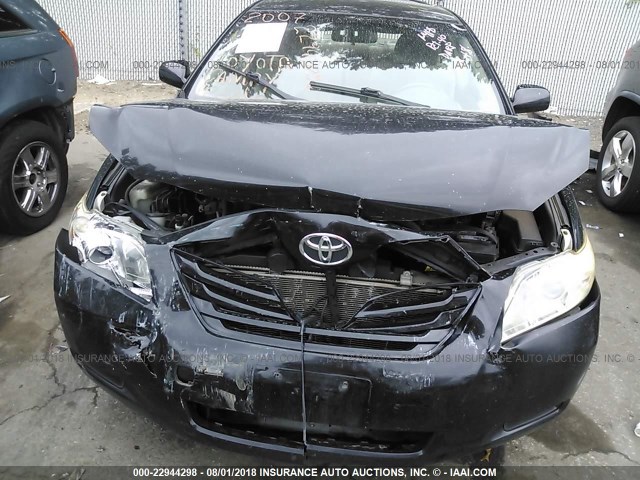 JTNBE46KX73052525 - 2007 TOYOTA CAMRY NEW GENERAT CE/LE/XLE/SE BLACK photo 6