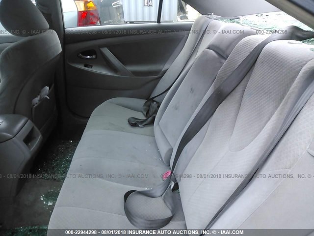 JTNBE46KX73052525 - 2007 TOYOTA CAMRY NEW GENERAT CE/LE/XLE/SE BLACK photo 8
