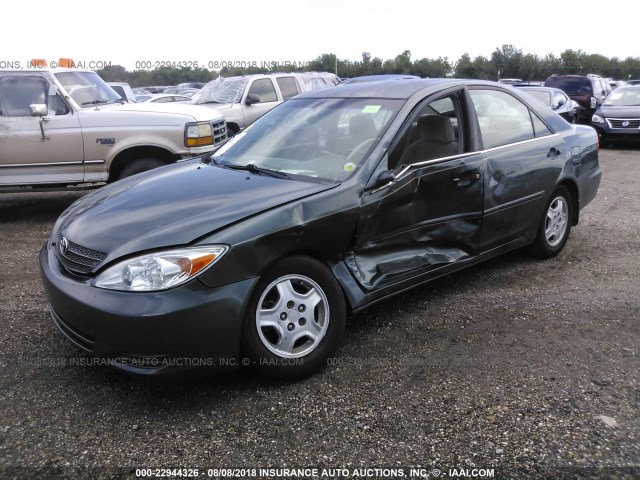 4T1BF32K43U556697 - 2003 TOYOTA CAMRY LE/XLE/SE Yaşıl foto 2
