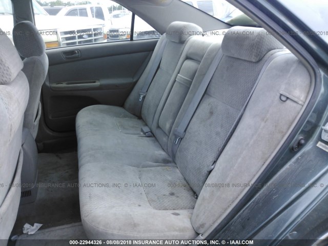4T1BF32K43U556697 - 2003 TOYOTA CAMRY LE/XLE/SE Yaşıl foto 7